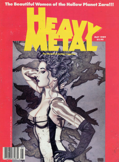 Cover for Heavy Metal Magazine (Heavy Metal, 1977 series) #v13#2