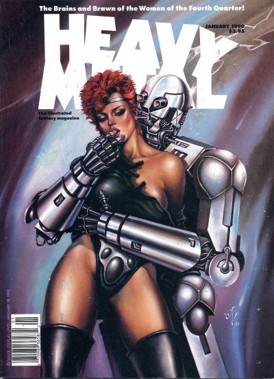 Cover for Heavy Metal Magazine (Heavy Metal, 1977 series) #v13#6
