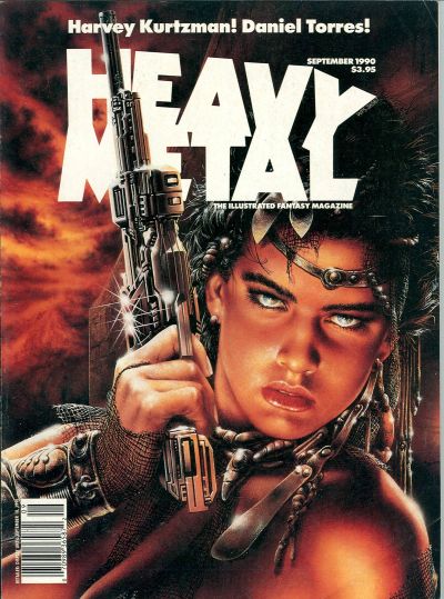 Cover for Heavy Metal Magazine (Heavy Metal, 1977 series) #v14#4