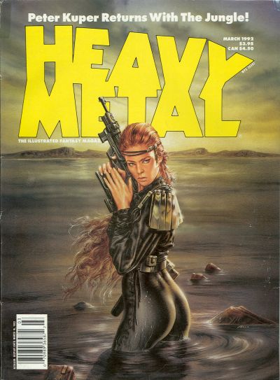 Cover for Heavy Metal Magazine (Heavy Metal, 1977 series) #v15 [16]#6 [1]