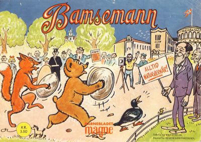 Cover for Bamsemann (Barnebladet Magne, 1964 series) #1972 [bokmål]