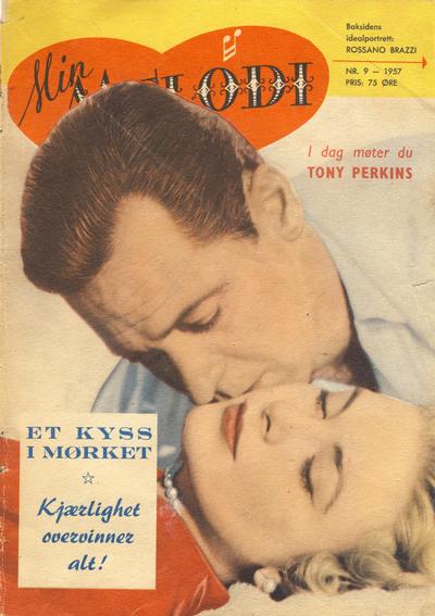 Cover for Min Melodi (Serieforlaget / Se-Bladene / Stabenfeldt, 1957 series) #9/1957