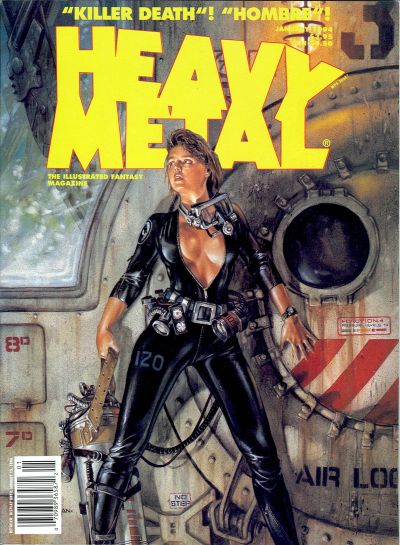 Cover for Heavy Metal Magazine (Heavy Metal, 1977 series) #v17#6