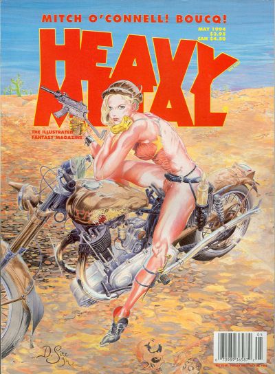 Cover for Heavy Metal Magazine (Heavy Metal, 1977 series) #v18#2