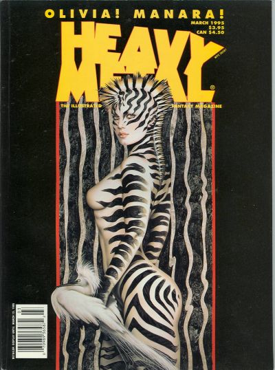 Cover for Heavy Metal Magazine (Heavy Metal, 1977 series) #v19#1