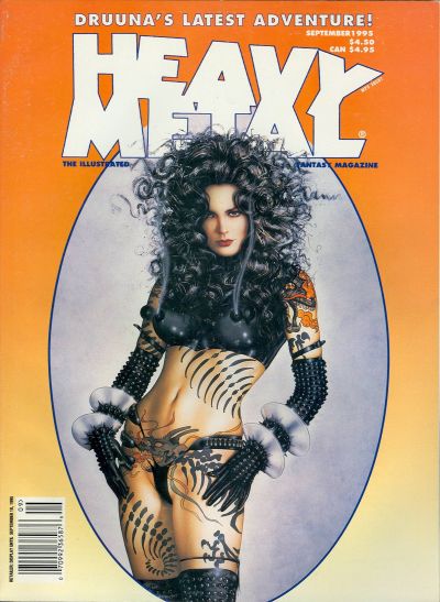 Cover for Heavy Metal Magazine (Heavy Metal, 1977 series) #v19#4