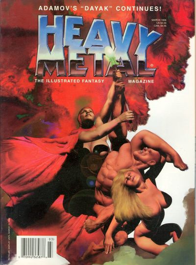 Cover for Heavy Metal Magazine (Heavy Metal, 1977 series) #v20#1