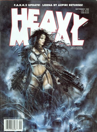Cover for Heavy Metal Magazine (Heavy Metal, 1977 series) #v22#4