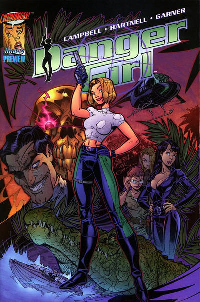 Cover for Danger Girl Preview (Image, 1997 series) 