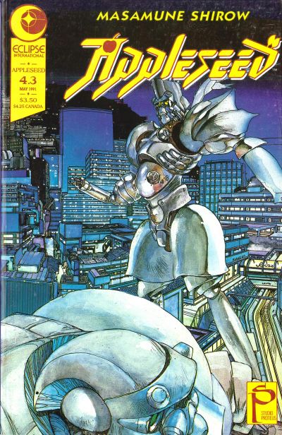 Cover for Appleseed (Eclipse, 1988 series) #v4#3