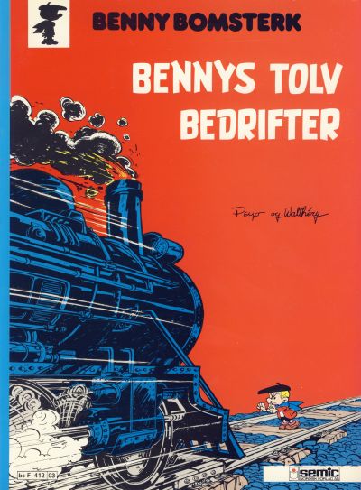 Cover for Benny Bomsterk (Semic, 1983 series) #3 - Bennys tolv bedrifter