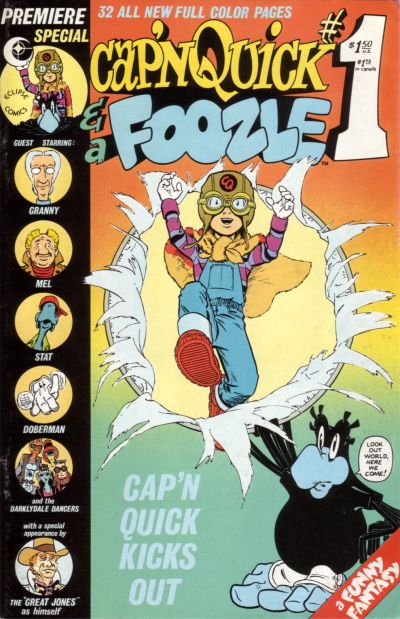 Cover for Cap'n Quick & a Foozle (Eclipse, 1984 series) #1