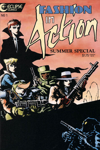 Cover for Fashion in Action Summer Special (Eclipse, 1986 series) #1