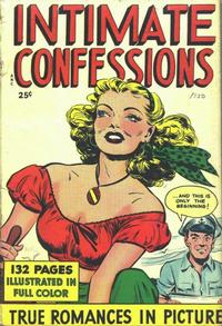 Cover Thumbnail for Intimate Confessions (Fox, 1950 series) 