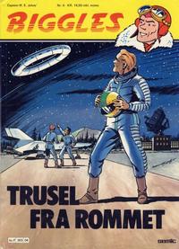 Cover Thumbnail for Biggles (Semic, 1978 series) #4 - Trusel fra rommet
