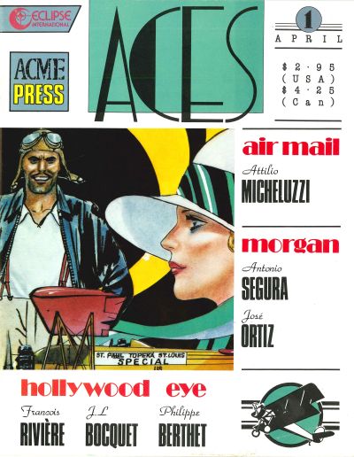 Cover for Aces (Eclipse, 1988 series) #1