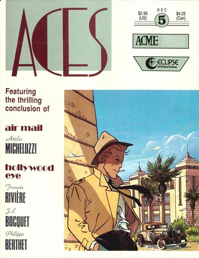Cover for Aces (Eclipse, 1988 series) #5