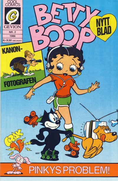 Cover for Betty Boop (Gevion, 1986 series) #2/1986