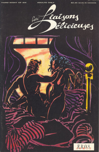 Cover for Liaisons Delicieuses (Fantagraphics, 1990 series) #3