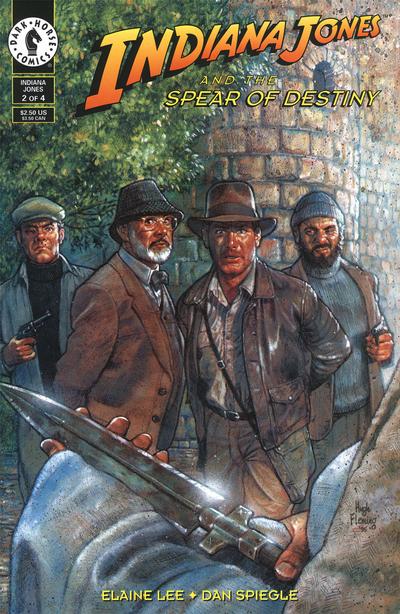 Cover for Indiana Jones and the Spear of Destiny (Dark Horse, 1995 series) #2