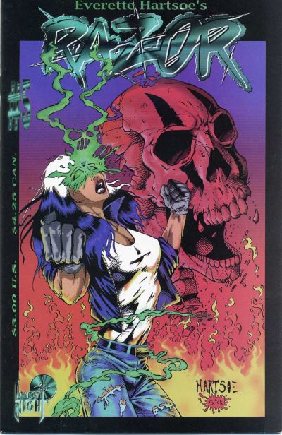 Cover for Razor Burn (London Night Studios, 1995 series) #5