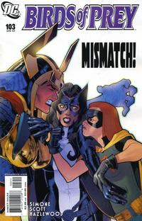 Cover for Birds of Prey (DC, 1999 series) #103