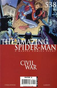 Cover for The Amazing Spider-Man (Marvel, 1999 series) #538 [Direct Edition]