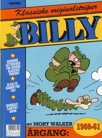 Cover Thumbnail for Billy Klassiske originalstriper (Semic, 1989 series) #1960/61