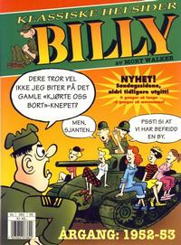 Cover Thumbnail for Billy Klassiske Helsider (Hjemmet / Egmont, 2000 series) #1952-53