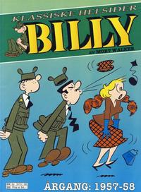 Cover Thumbnail for Billy Klassiske Helsider (Hjemmet / Egmont, 2000 series) #1957-58