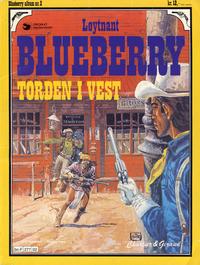 Cover Thumbnail for Blueberry (Hjemmet / Egmont, 1977 series) #2 - Torden i vest