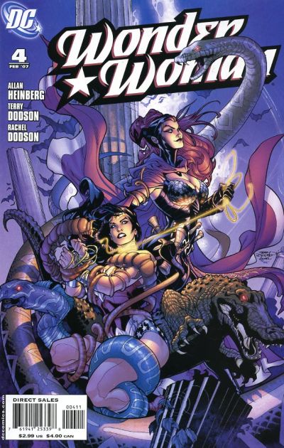 Cover for Wonder Woman (DC, 2006 series) #4 [Direct Sales]