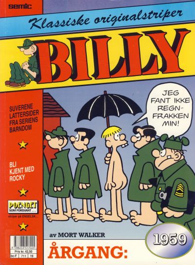 Cover for Billy Klassiske originalstriper (Semic, 1989 series) #1959