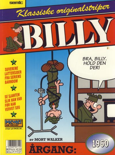 Cover for Billy Klassiske originalstriper (Semic, 1989 series) #1960