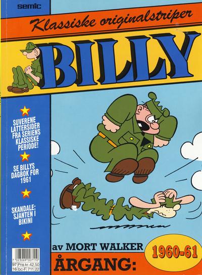 Cover for Billy Klassiske originalstriper (Semic, 1989 series) #1960/61