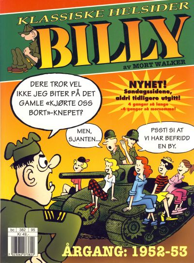 Cover for Billy Klassiske Helsider (Hjemmet / Egmont, 2000 series) #1952-53