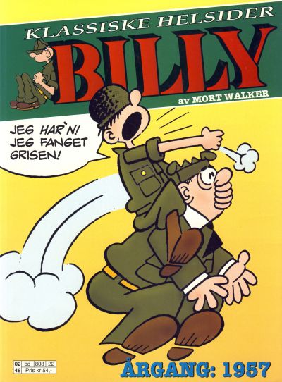 Cover for Billy Klassiske Helsider (Hjemmet / Egmont, 2000 series) #1957