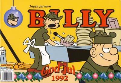 Cover for Billy julehefte (Hjemmet / Egmont, 1970 series) #1992
