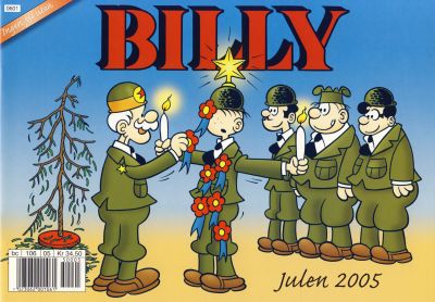 Cover for Billy julehefte (Hjemmet / Egmont, 1970 series) #2005