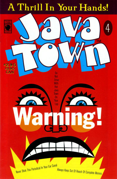Cover for Java Town (Slave Labor, 1992 series) #4