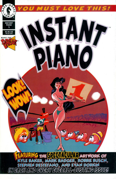 Cover for Instant Piano (Dark Horse, 1994 series) #1