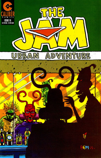 Cover for The Jam (Caliber Press, 1995 series) #10