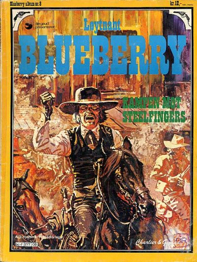 Cover for Blueberry (Hjemmet / Egmont, 1977 series) #8 - Kampen mot Steelfingers