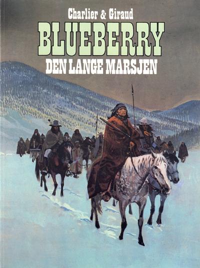 Cover for Blueberry (Interpresse, 1982 series) #19 - Den lange marsjen