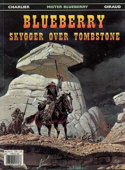 Cover for Blueberry (Hjemmet / Egmont, 1998 series) #25 - Skygger over Tombstone