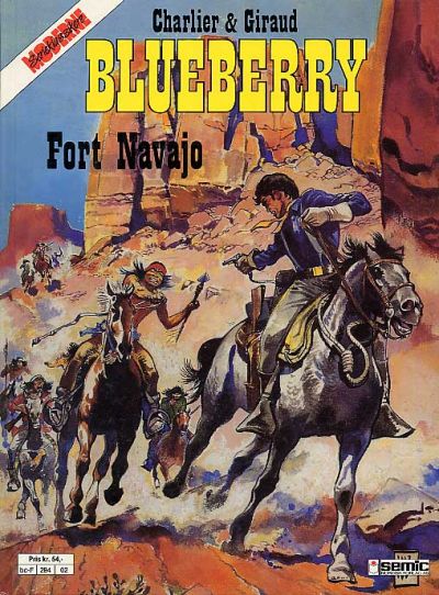 Cover for Blueberry (Semic, 1988 series) #1 - Fort Navajo