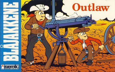 Cover for Blåjakkene (Semic, 1992 series) #2 - Outlaw