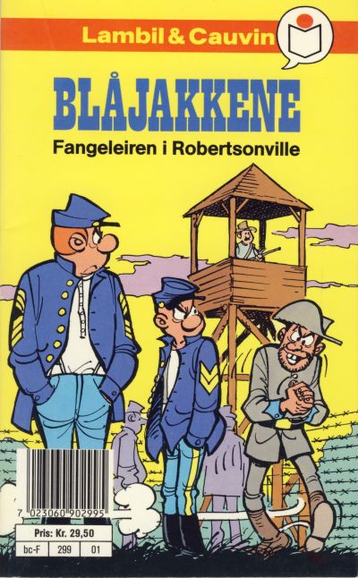 Cover for Blåjakkene [Semic Tegneseriepocket] (Semic, 1990 series) #1 - Fangeleiren i Robertsonville
