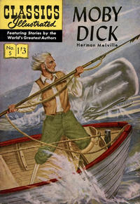 Cover Thumbnail for Classics Illustrated (Thorpe & Porter, 1951 series) #5 - Moby Dick