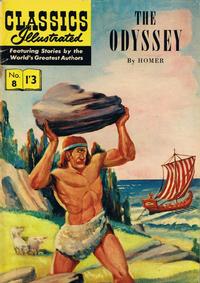 Cover Thumbnail for Classics Illustrated (Thorpe & Porter, 1951 series) #8 - The Odyssey